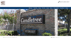 Desktop Screenshot of candletreetx.com